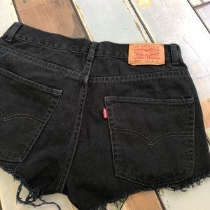 Vintage Levi High Waisted Shorts